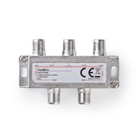 Satelliet F-splitter | Max 11,5 dB demping | 5 - 2400 MHz | 4 uitgangen