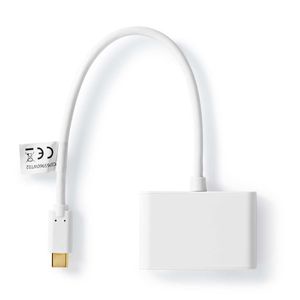 Nedis USB Multi-Port Adapter | 1 stuks - CCGB65960WT02 CCGB65960WT02