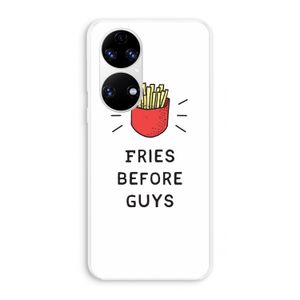 Fries before guys: Huawei P50 Transparant Hoesje