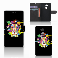 Sony Xperia XA2 Ultra Leuk Hoesje Lion Color - thumbnail