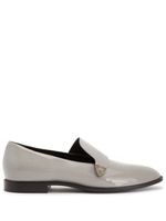 Giuseppe Zanotti mocassins Eflamm en cuir verni - Gris - thumbnail