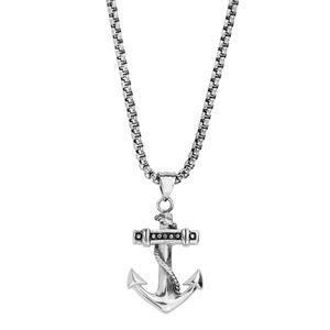 Frank 1967 7FN 0005 Ketting met hanger staal Anker 60 cm