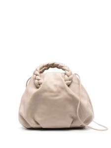 Hereu Bombon leren crossbodytas - Beige