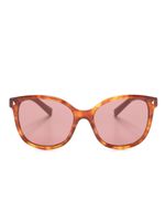 Prada Eyewear lunettes de soleil à monture à effet écaille de tortue - Marron - thumbnail