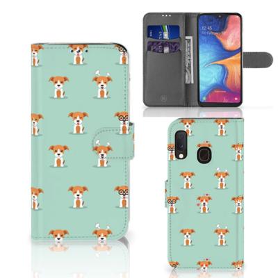 Samsung Galaxy A20e | Telefoonhoesje | Met pasjeshouder | Pups Samsung Galaxy A20e | Telefoonhoesje | Met pasjeshouder | Pups