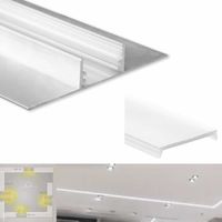 Gipsplaat tussenprofiel LED verlichting TBP5 aluminium 300cm prijs p/m