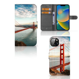 iPhone 14 Plus Flip Cover Golden Gate Bridge