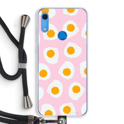 Dancing eggs: Huawei Y6s Transparant Hoesje met koord