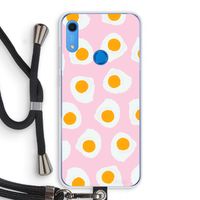 Dancing eggs: Huawei Y6s Transparant Hoesje met koord