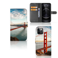 Apple iPhone 12 Pro Max Flip Cover Golden Gate Bridge