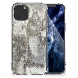 iPhone 12 Pro Max Anti-Shock Hoesje Beton Print