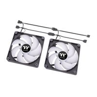 Thermaltake CT120 ARGB Sync PC Cooling Fan (2-Fan Pack) case fan 4-pins PWM fan-connector, 2 stuks - thumbnail