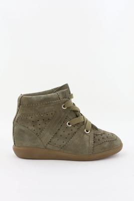 Isabel Marant sneakers Bobby BK0003-00M102S taupe