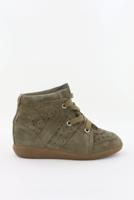 Isabel Marant sneakers Bobby BK0003-00M102S taupe