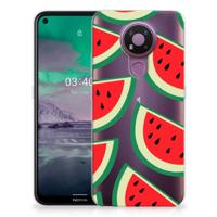 Nokia 3.4 | Siliconen Case | Watermelons