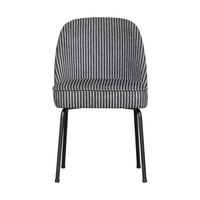 BePureHome Vogue eetkamerstoel zwart/grijs
