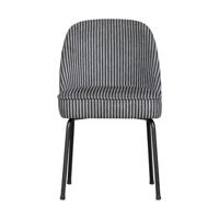 BePureHome Vogue eetkamerstoel zwart/grijs
