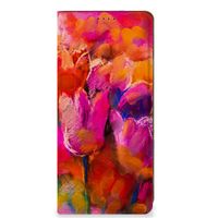 Bookcase OPPO A58 4G Tulips