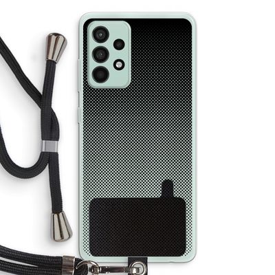 Musketon Halftone: Samsung Galaxy A52s 5G Transparant Hoesje met koord
