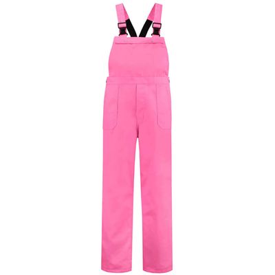 Tuinbroek volwassenen roze