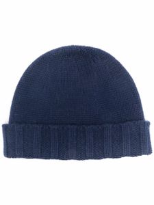 Drumohr bonnet en cachemire - Bleu