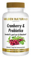 Golden Naturals Cranberry & Probiotica Capsules