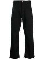 Acne Studios pantalon droit à taille haute - Noir