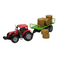 Tractor met Balenwagen 1:32 Tractor met Balenwagen 1:32