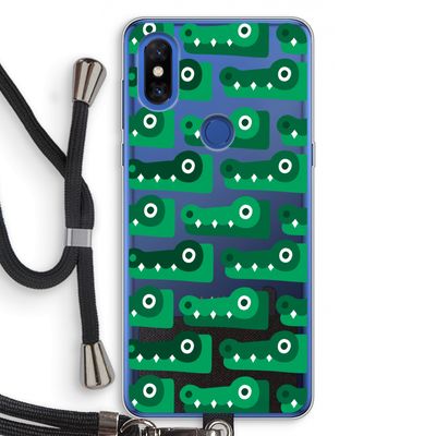 Crocs: Xiaomi Mi Mix 3 Transparant Hoesje met koord