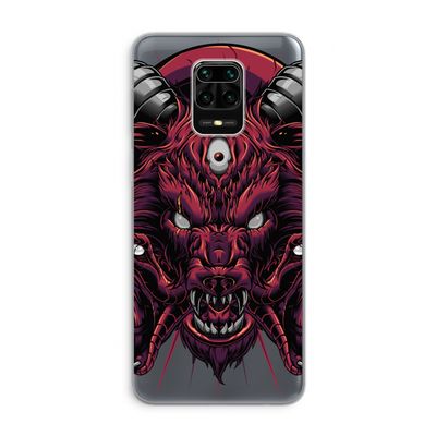 Hell Hound and Serpents: Xiaomi Redmi Note 9 Pro Transparant Hoesje