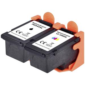 Renkforce Inktcartridge vervangt Canon PG-545 XL, CL-546 XL Compatibel Combipack Zwart, Cyaan, Magenta, Geel RF-5706064