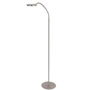 Mexlite Vloerlamp Platu H 132 cm mat chroom