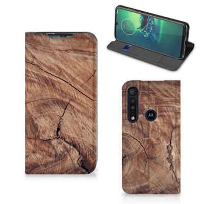 Motorola G8 Plus Book | Wallet Case | Tree Trunk