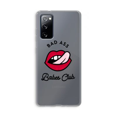 Badass Babes Club: Samsung Galaxy S20 FE / S20 FE 5G Transparant Hoesje