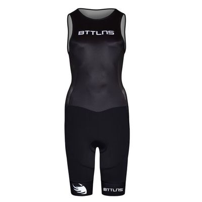 BTTLNS Goddess ITU trisuit mouwloos zwart Nemesis 1.0 S