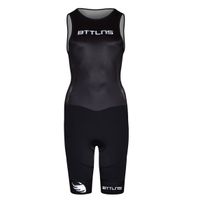 BTTLNS Goddess ITU trisuit mouwloos zwart Nemesis 1.0 M