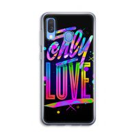 Only Love: Samsung Galaxy A40 Transparant Hoesje