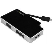 StarTech.com CDPVGDVHDB 3-in-1 reisadapter USB-C/HDMI+DVI+VGA - thumbnail