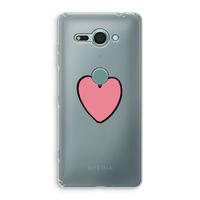 Hartje: Sony Xperia XZ2 Compact Transparant Hoesje