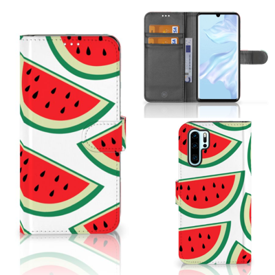 Huawei P30 Pro | Book Cover | Watermelons | Portemonnee hoesje