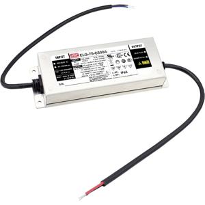 Mean Well ELG-75-C350B-3Y LED-driver Constante stroomsterkte 74.9 W 350 mA 107 - 214 V/DC 3-in-1 dimmer, Dimbaar, Montage op ontvlambare oppervlakken, Geschikt