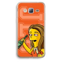 Jamie Lee Simpson: Samsung Galaxy J3 (2016) Transparant Hoesje