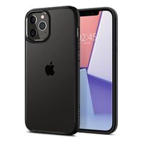 Spigen Ultra Hybrid iPhone 12/12 Pro Hoesje - Zwart - thumbnail