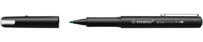 STABILO dr!ver fineliner, medium punt, groen