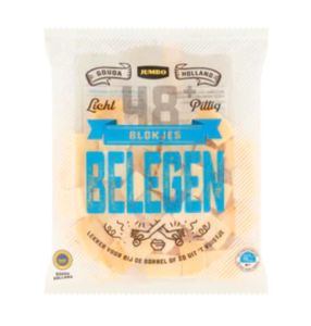 200 gr Kaasblokjes | Gouda Belegen |