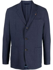 Paul Smith blazer en laine à simple boutonnage - Bleu