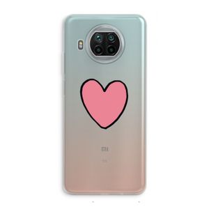 Hartje: Xiaomi Mi 10T Lite 5G Transparant Hoesje