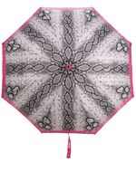 Moschino parapluie à imprimé peau de serpent - Rose - thumbnail