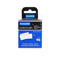 Adreslabels Alternatief Voor Dymo 99010 28x89mm 260 stuks - thumbnail