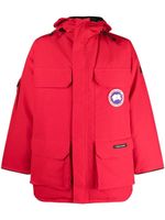 Canada Goose parka Expedition à capuche - Rouge
